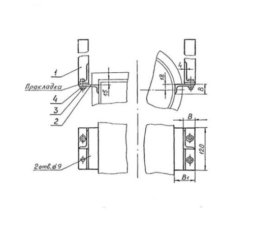 Подвески судовых трубопроводов Тип 4 в Жодино