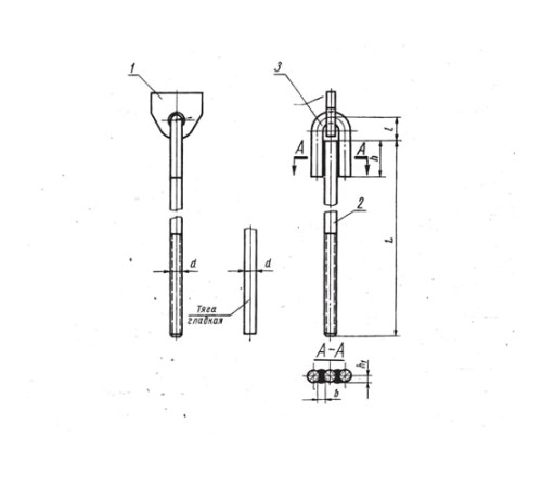 Проушины с тягой подвесок стальных трубопроводов в Жодино