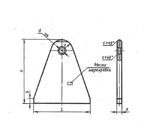 Плавники приварные с накладкой в Жодино от Спецметаллстрой