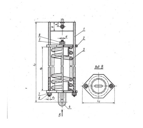 Блоки пружин подвесок стальных трубопроводов в Жодино