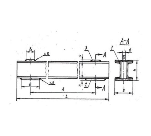 Балки опорных подвесок трубопроводов в Жодино