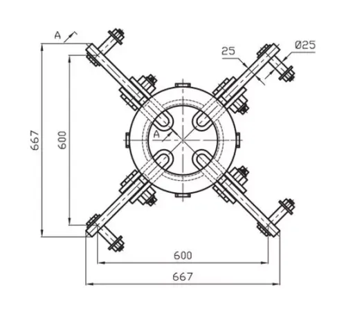Коромысла лучевые типа КЛ в Жодино для ЛЭП
