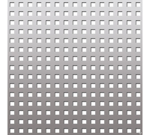 Перфорированные листы Qg с квадратными отверстиями 1х2м в Жодино