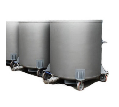 Передвижные дежи для лакокрасочной промышленности в Жодино