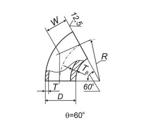 Отводы 60° в ВУС изоляции в Жодино с доставкой по Беларуси