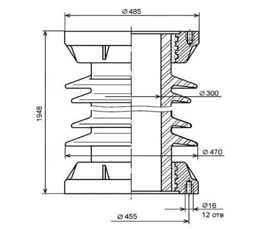 Армированные покрышки ПВЭ для элегазовых выключателей в Жодино