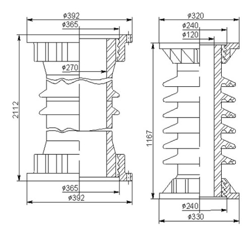 Армированные покрышки ПВМО для выключателей в Жодино