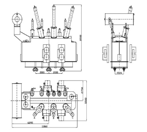 Силовые автотрансформаторы 220-500 кВ в Жодино