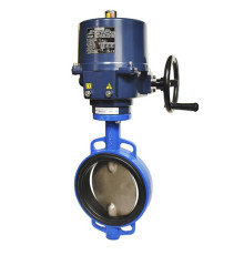 Затворы дисковые с электроприводом