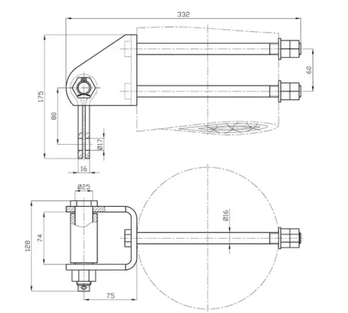 Узлы крепления КГТ-7-1 в Жодино для ЛЭП