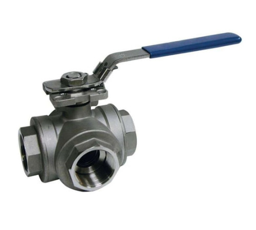 Трехходовые шаровые муфтовые краны AISI в Жодино