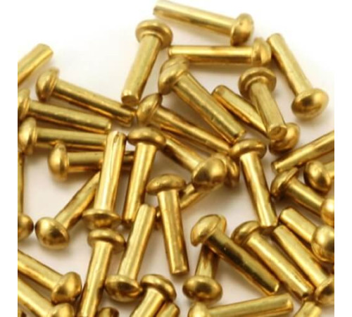 Латунные заклепки с полукруглой головкой в Жодино
