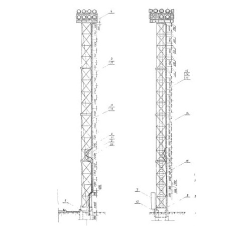 Мачты осветительные в Жодино для юридических лиц