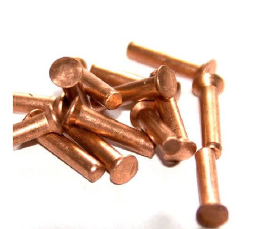 Медные заклепки с потайной головкой в Жодино