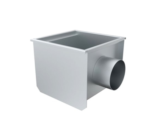 Нержавеющие трапы прямоугольные с горизонтальным выпуском в Жодино