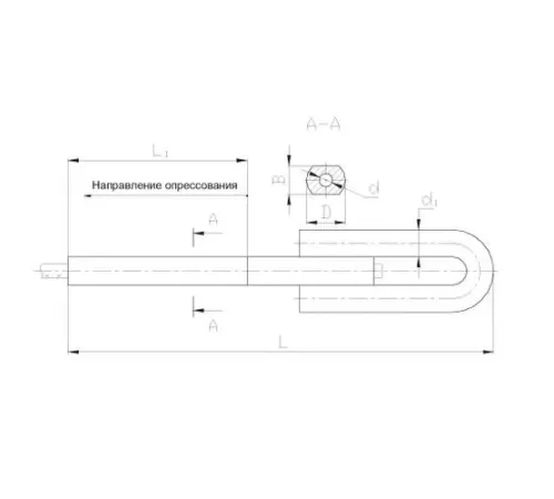 Натяжные прессуемые зажимы типа НС в Жодино