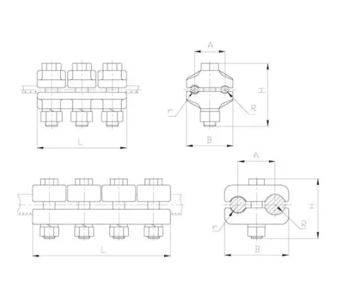 Плашечные зажимы типа ПАМ в Жодино и Беларуси