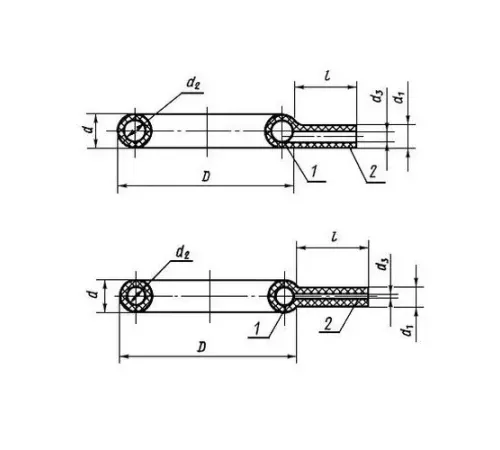 Резинотканевые прокладки полые круглого сечения в Жодино