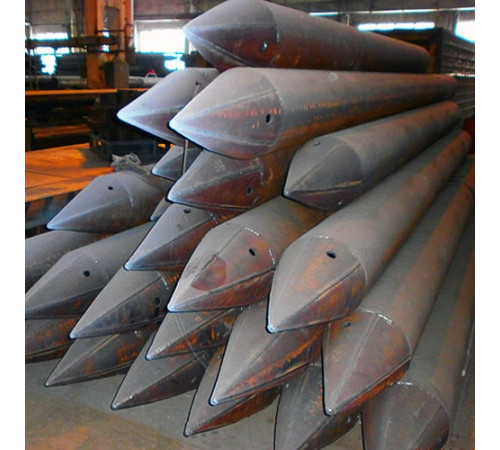 Конические стальные забивные сваи в Жодино и Беларуси