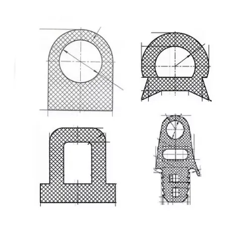 Термостойкие силиконовые профили в Жодино для юрлиц