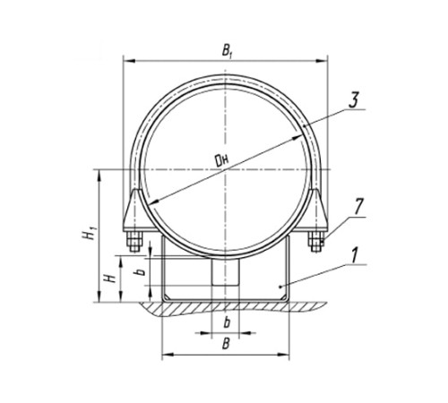 Опоры ТПР.05.29.00.000 для трубопроводов в Жодино
