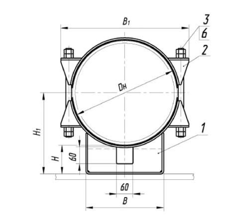 Опоры ТПР.06.34 для трубопроводов в Жодино и Беларуси