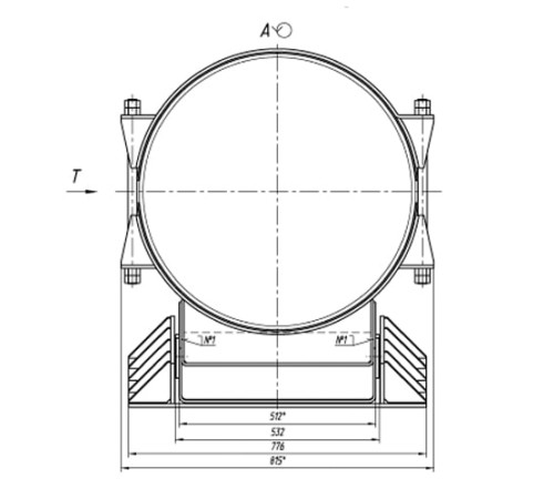 Опоры ТПР.08.13.00.000 в Жодино для трубопроводов