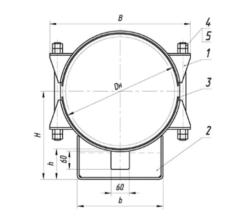 Опоры ТПР.14.45.00.000 в Жодино для трубопроводов