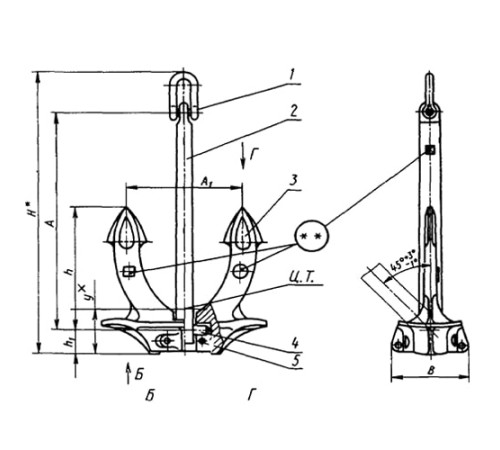 Якоря Холла для судостроения в Жодино