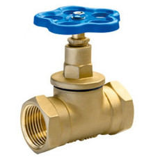 Запорный муфтовый вентиль-клапан